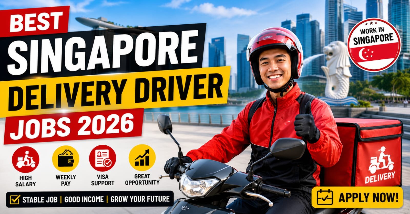 Singapore Delivery Driver Jobs 2026