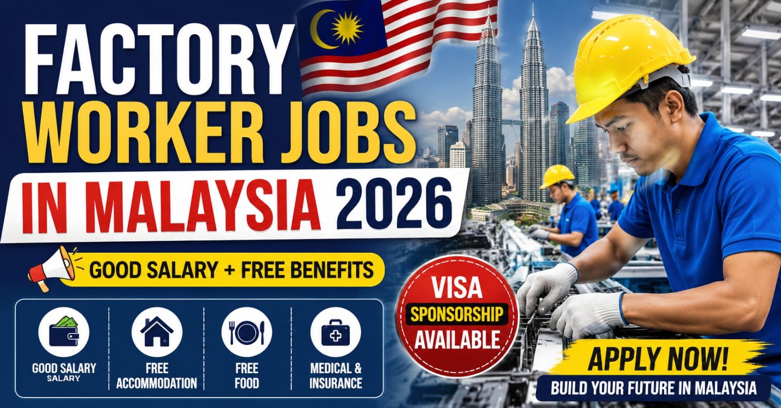 Factory Worker Jobs in Malaysia 2026